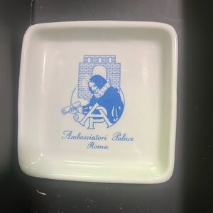 Vintage Roma Jewelry Tray Made in Italy -Richard Ginori